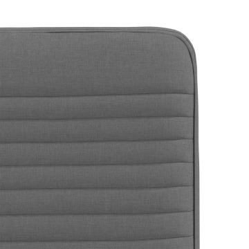Scaune de sufragerie, 2 buc., gri închis, material textil - Img 6