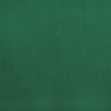 Scaune de sufragerie, 2 buc., verde închis, catifea - Img 7