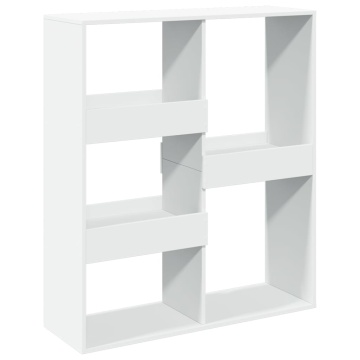 Separator de cameră, alb, 100x33x115 cm, lemn prelucrat - Img 2