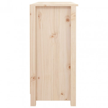 Servantă, 100x35x74,5 cm, lemn masiv de pin - Img 6