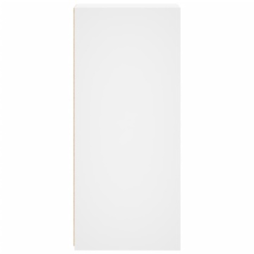 Servantă, alb, 30x41x93 cm, lemn prelucrat - Img 8