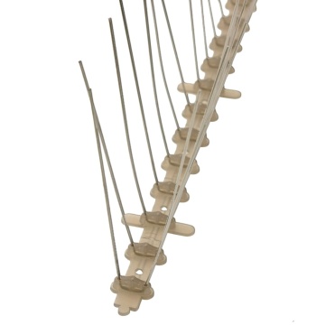 Set bandă cu țepi antipăsări cu 5 rânduri 20 buc. plastic 10 m - Img 7