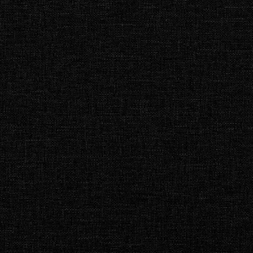 Set de canapele cu perne, 2 piese, negru, textil - Img 5
