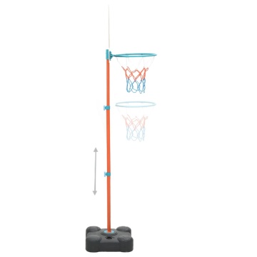 Set de joc de baschet portabil, reglabil, 109-141 cm - Img 3