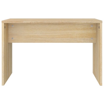 Set măsuță de toaletă, stejar sonoma, 74,5x40x141 cm - Img 7