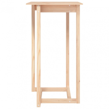 Set mobilier de bar, 3 piese, lemn masiv de pin - Img 6