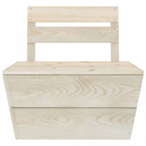 Set mobilier de grădină, 2 piese, lemn de molid tratat - Img 7
