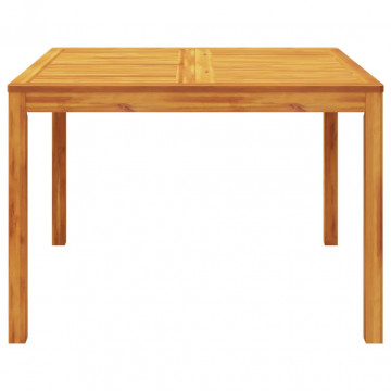 Set mobilier de grădină, 3 piese, lemn masiv de acacia - Img 4