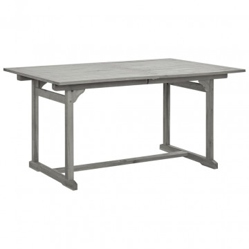 Set mobilier de grădină, 5 piese, lemn masiv de acacia - Img 5