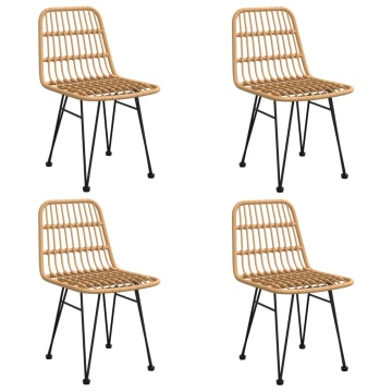 Set mobilier de grădină, 5 piese, poliratan - Img 4