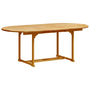 Set mobilier de grădină, 7 piese, lemn masiv acacia/textilenă - Img 3