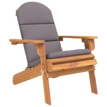 Set mobilier de grădină Adirondack, 3 piese, lemn masiv acacia - Img 4