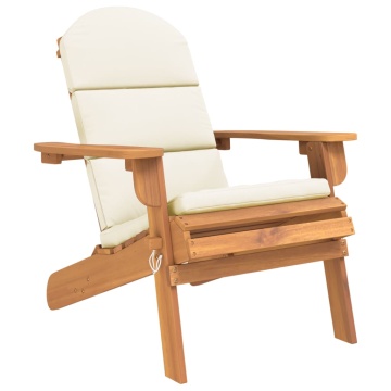 Set mobilier de grădină Adirondack, 3 piese, lemn masiv acacia - Img 4