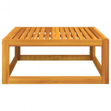 Set mobilier de grădină cu perne, 3 piese, lemn masiv acacia - Img 7