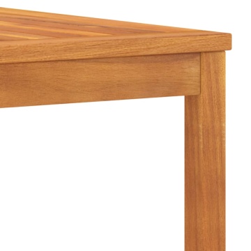 Set mobilier de grădină cu perne, 5 piese, lemn masiv acacia - Img 6