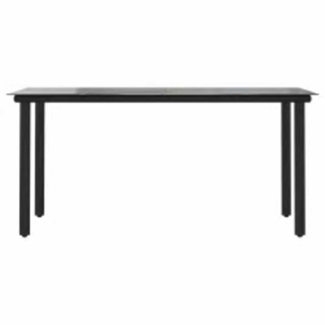 Set mobilier de grădină cu perne 5 piese maro sticlă polirattan - Img 6