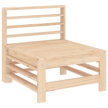 Set mobilier grădină, 9 piese, lemn masiv de pin - Img 4