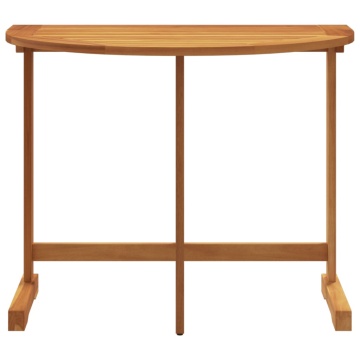 Set mobilier grădină pliabil, 3 piese, lemn masiv acacia - Img 4