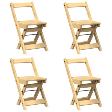 Set mobilier tip fluture Corona, pliabil 5 piese maro lemn pin - Img 8
