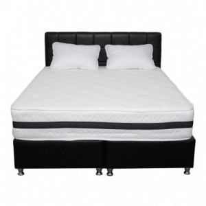 Set Saltea Superortopedica 140x200x30 Tulip plus 2 perne microfibra 50x70 - Img 2