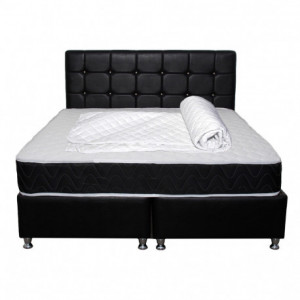 Set Saltea Superortopedica Lux Praga 160x200 plus Husa hipoalergenica - Img 1