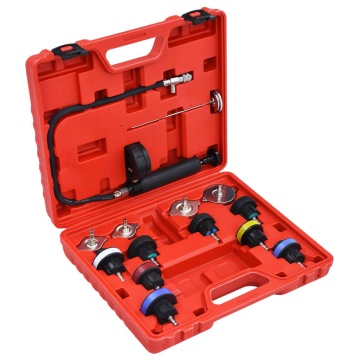 Set testare presiune radiator și sistem de răcire, 14 piese - Img 1