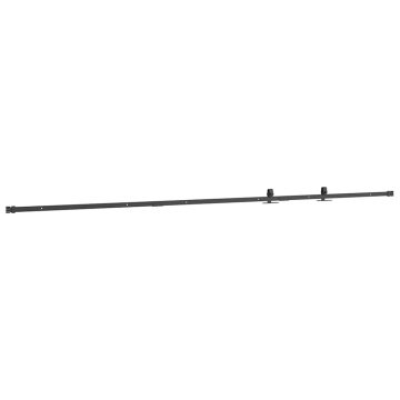 Set uși glisante pentru dulap 244 cm oțel carbon - Img 6