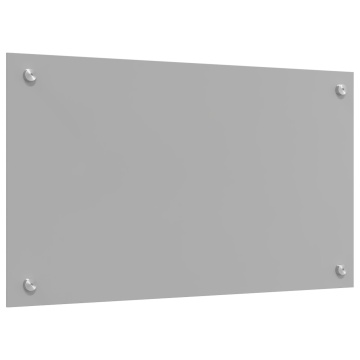 Spate de bucătărie Gri deschis 70x40x0,6 cm Sticlă securizată - Img 4