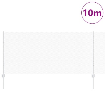 Stâlpi de Gard 10 buc U-Canal 100 cm Oțel Galvanizat, Gard Hexagonal 1x10 m Oțel Galvanizat - Img 3