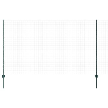 Stâlpi Fencing 5 pcs U-Channel Verde 140 cm Oțel - Img 3