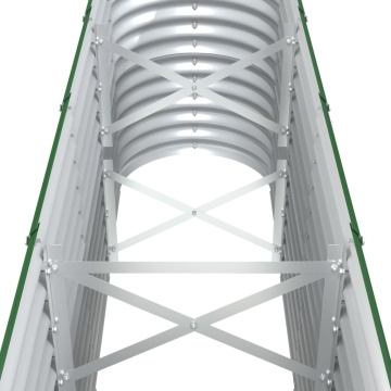 Strat înălțat grădină 332x40x68 oțel vopsit electrostatic - Img 6