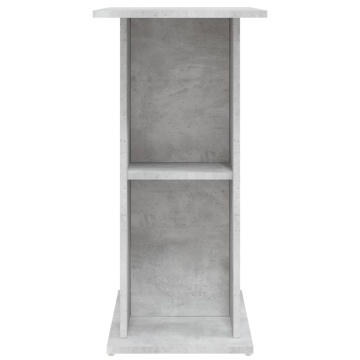 Suport acvariu, gri beton, 75x36x72,5 cm, lemn prelucrat - Img 8
