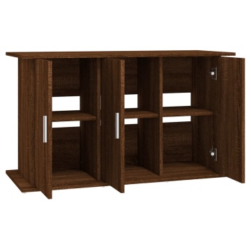 Suport acvariu, stejar maro, 101x41x58 cm, lemn prelucrat - Img 5