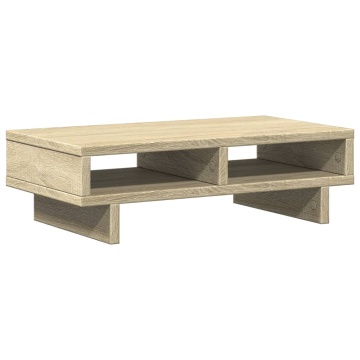 Suport de monitor, stejar sonoma, 50x27x15 cm, lemn prelucrat - Img 5