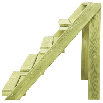 Suport de plante, 80 x 80 x 80 cm, lemn de pin tratat - Img 3