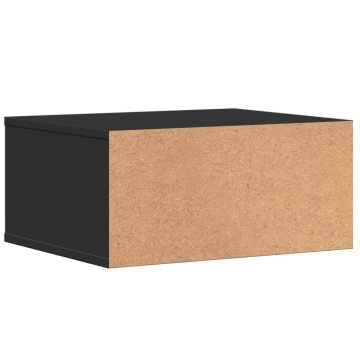 Suport imprimantă, negru, 49x40x22,5 cm, lemn prelucrat - Img 6