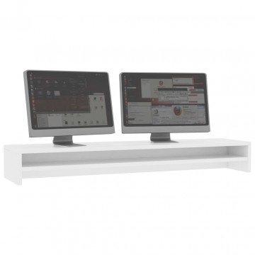 Suport monitor, alb, 100 x 24 x 13 cm, PAL - Img 3