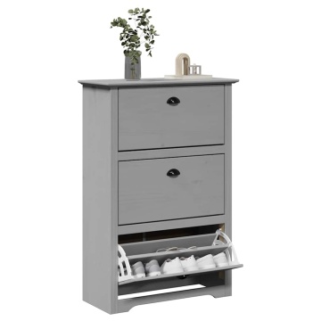 Suport pantofi „BODO” gri 80x35x118 cm - Img 1