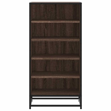 Suport pantofi Stejar maro 48x38x97,5 cm Lemn prelucrat - Img 4