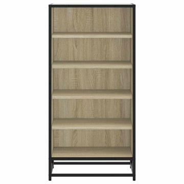 Suport pantofi Stejar Sonoma 48x38x97,5 cm Lemn prelucrat - Img 4