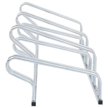 Suport pentru 6 biciclete de sine stătător, oțel galvanizat - Img 4