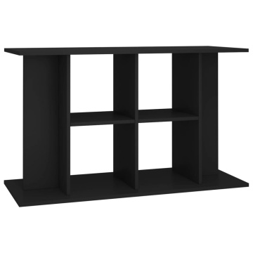 Suport pentru acvariu, negru, 100x40x60 cm, lemn prelucrat - Img 2