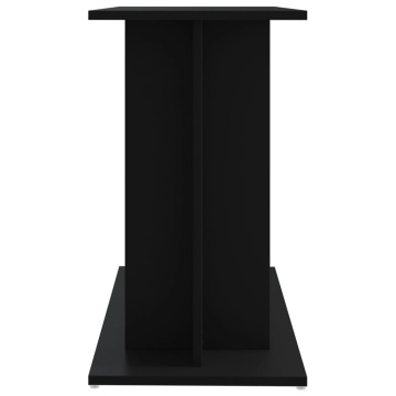 Suport pentru acvariu, negru, 80 x 35 x 60 cm, lemn prelucrat - Img 8