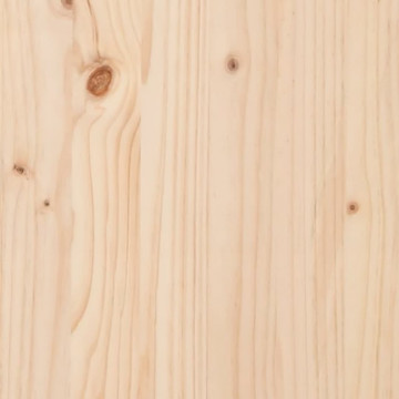 Suport pentru bușteni, 33,5x30x110 cm, lemn masiv pin - Img 6