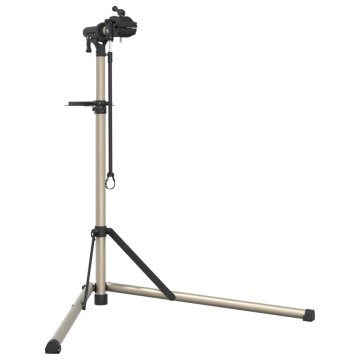 Suport reparare biciclete pliabil reglabil 102-160 cm aluminiu - Img 2