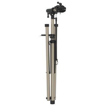 Suport reparare biciclete pliabil reglabil 102-160 cm aluminiu - Img 6