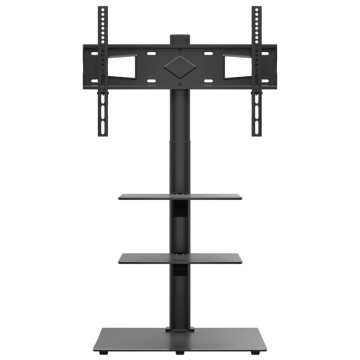 Suport TV pe colț cu 3 niveluri pentru 32-65 inch, negru - Img 3