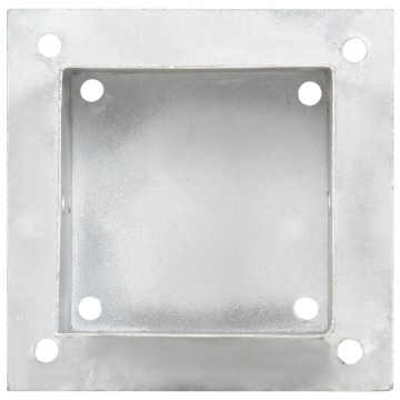 Suporți stâlp, 4 buc., metal galvanizat, 121 mm - Img 8