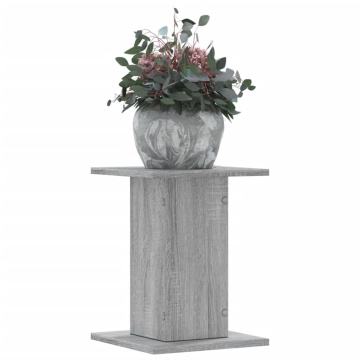 Suporturi de plante 2 buc. gri sonoma 30x30x40 lemn prelucrat - Img 1