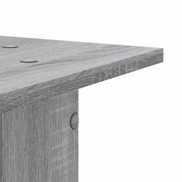 Suporturi difuzoare 2 buc gri sonoma 30x30x40 cm lemn prelucrat - Img 6